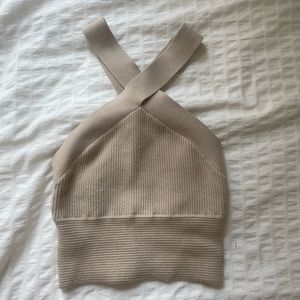 Abercrombie Ottoman Twist Halter Tank